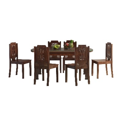 Picture of REGAL Wooden Dining Table Antique ANGELINA-TDH-305-4-1-20