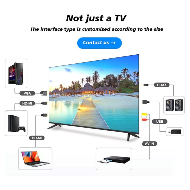 Picture of 43 Inch LED Smart TV Android 4k Supported 2GB 16GB IPS Panel