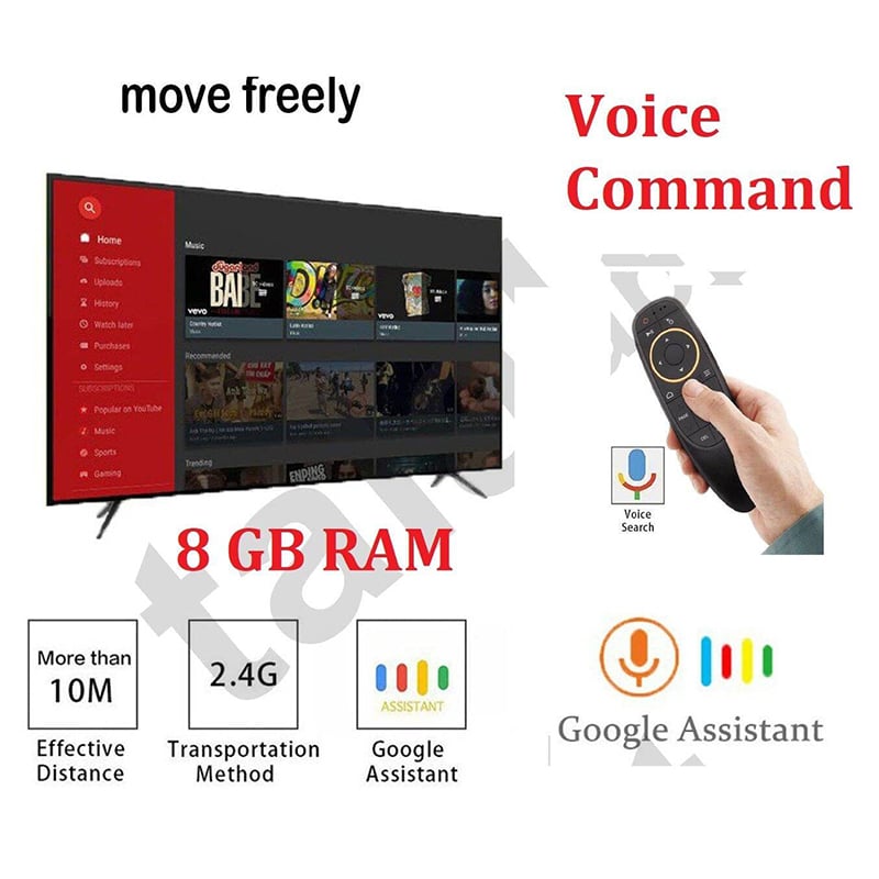 Picture of 32 inch 8GB RAM Android Smart tv Voice Command