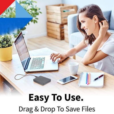 Picture of Portable External Hard Disk - 500GB HDD