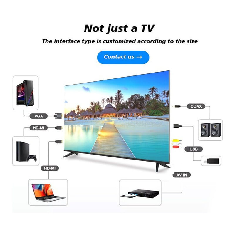 Picture of Android Smart TV DOUBLE GLASS- 32 inch.
