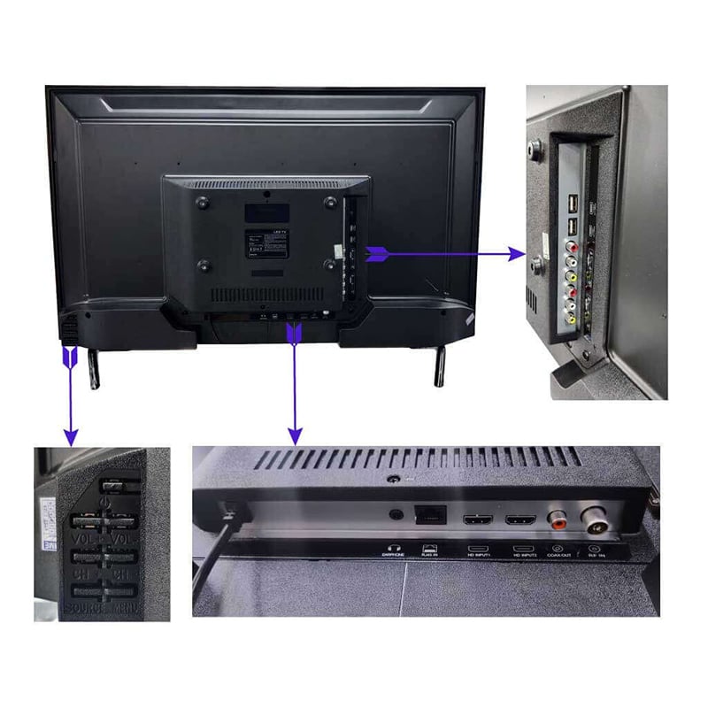 Picture of 24" LED TV HD Model borderless