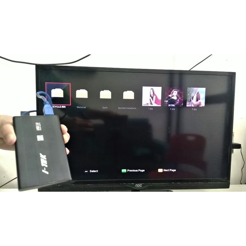 Picture of Portable External Hard Disk - 500GB HDD