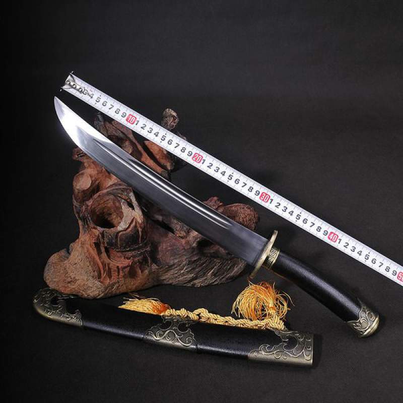 Picture of Manganese Steel Sword - Weapon Defense Sword - Ancient Sword Short Sword - Showpiece Sword - Silver