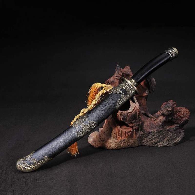 Picture of Manganese Steel Sword - Weapon Defense Sword - Ancient Sword Short Sword - Showpiece Sword - Silver