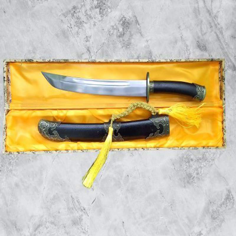 Picture of Manganese Steel Sword - Weapon Defense Sword - Ancient Sword Short Sword - Showpiece Sword - Silver