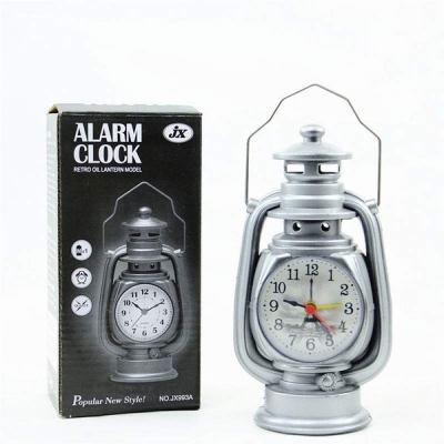 Picture of Hurricane Table Clock - Alarm Clock - Hurricane Design Alarm Clock - Silver