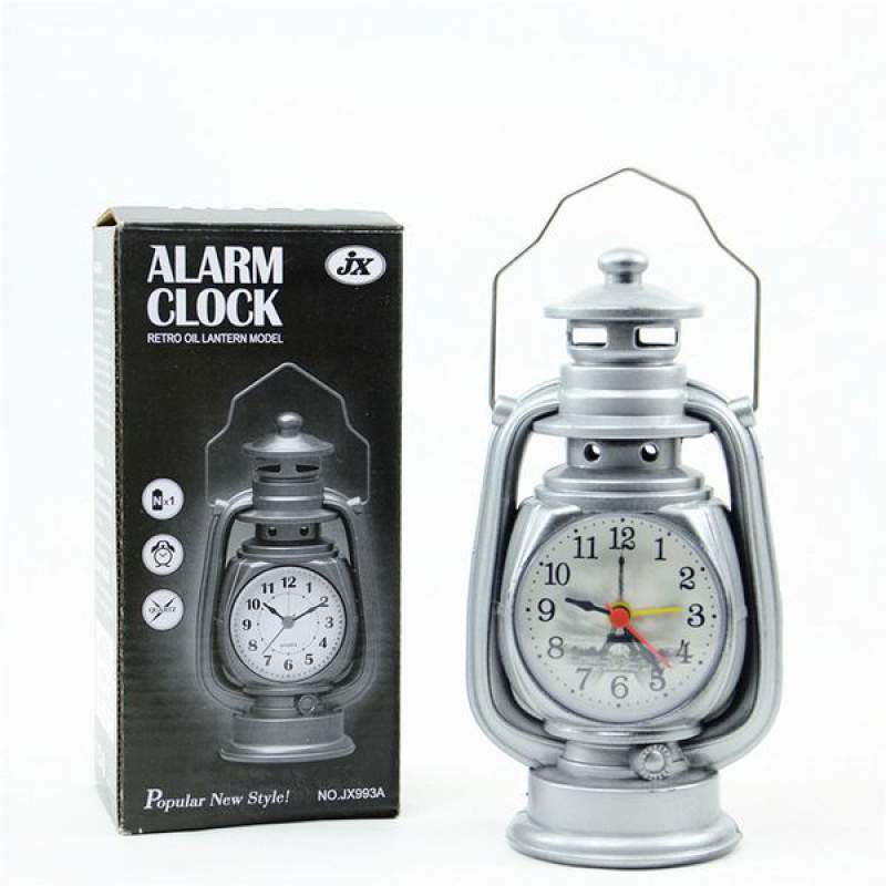 Picture of Hurricane Table Clock - Alarm Clock - Hurricane Design Alarm Clock - Silver