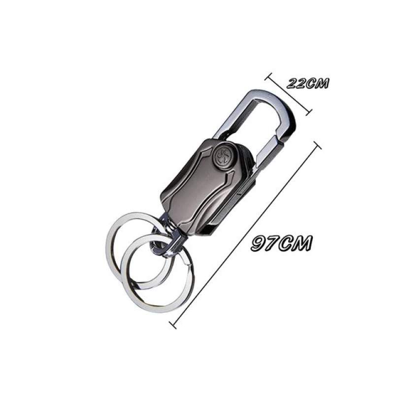 Picture of Multifunctional 4 in 1 Hi Quality Heavy Duty Keychain Corkscrew Cool Keychain 360 Degree Bearing Silent Rotation Design Key Ring Men's Fashion Key
