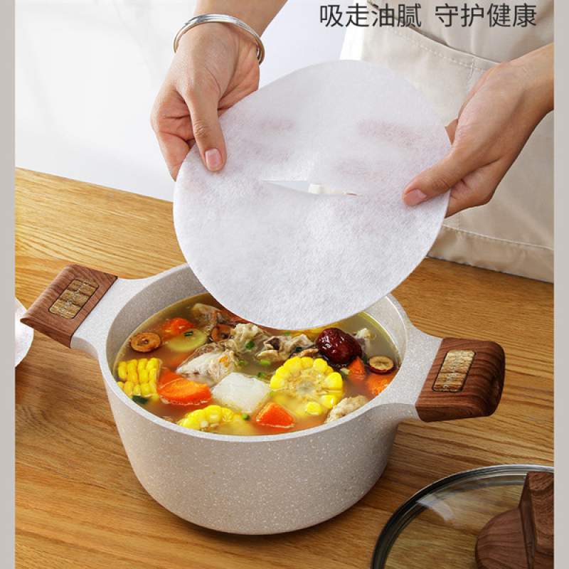 Picture of তেল  মুক্ত খাবারের জন্য  Food Safe Oil Absorbing Paper 3 bag 36 pcs - White