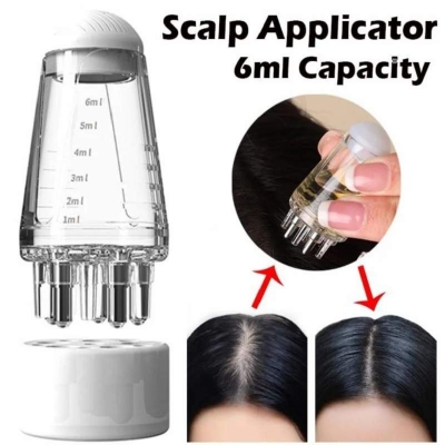 Picture of 6ml Scalp Applicator Liquid Guiding Hair Growth Comb Serum Oil Apply Massager