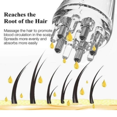 Picture of 6ml Scalp Applicator Liquid Guiding Hair Growth Comb Serum Oil Apply Massager