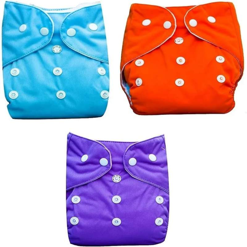 Picture of [Baby Spacial] 2pcs Super Premium Quality Permanent Adjustable

Washable Baby Diapers

With 6pcs Pads