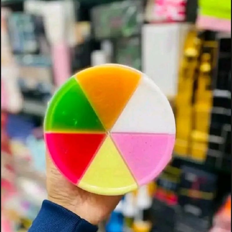 Picture of 6 in 1 Rainbow Combo Facial Kit