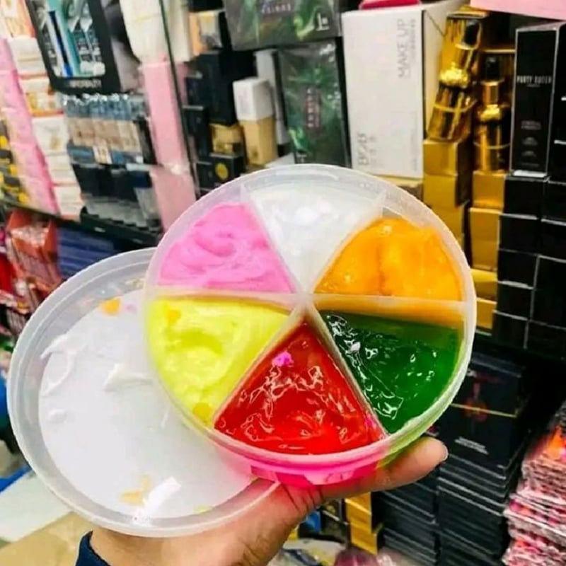 Picture of 6 in 1 Rainbow Combo Facial Kit