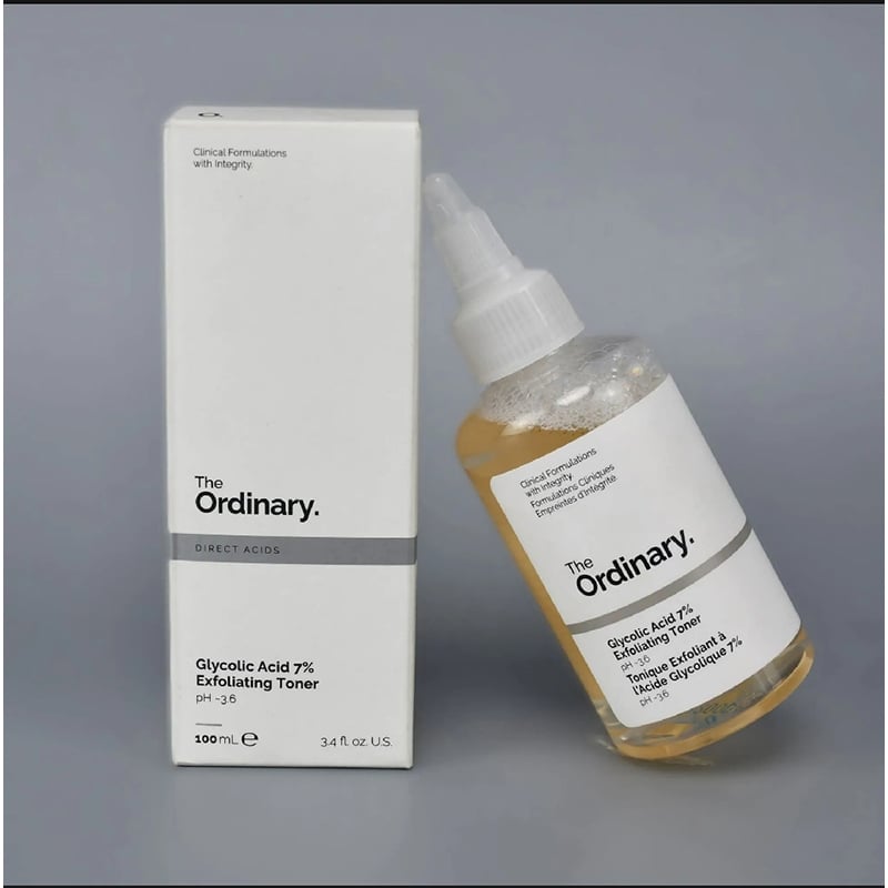 Picture of Glycolic Acid 7% Exfoliating Toner – 100ml - Black