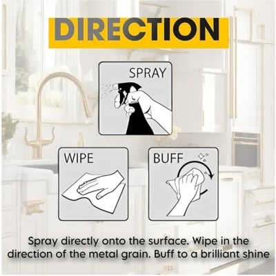 Picture of Kitchen Cleaner Spray Powerful Grease & Stain Remover 550ml