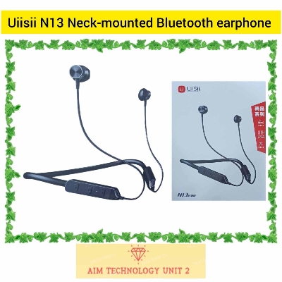 Picture of UiiSii N13 Neck-Mounted Bluetooth Earphone-Black