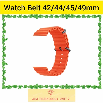 Picture of 42/44/45/49 MM Silicone sports watch Band 49 mm Silicone Watch Strap