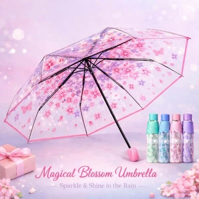 Picture of Cherry Blossom Folding Umbrella
