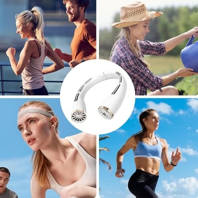 Picture of Mini Neck Portable Hanging Fan