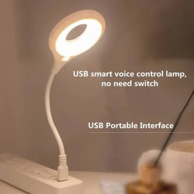 Picture of Hands-Free Voice-Controlled USB LED Lamp