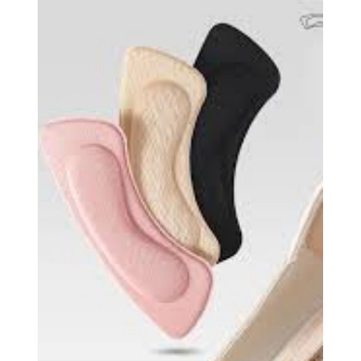 Picture of 1 Pair Anti slip Soft Foam back Heel Grip Insert Heel Cushion Pad-Brown