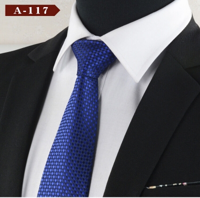 Picture of Elegant Classic Men's Multi-Color Business Necktie 8cm Width - No Box (A-117,Int: One size)