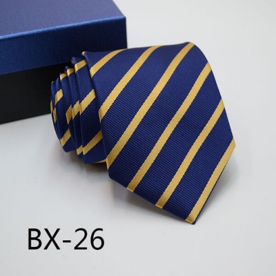 Picture of Elegant Classic Men's Multi-Color Business Necktie 8cm Width - No Box (BX-26,Int: One size)