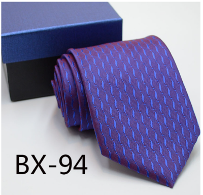 Picture of Elegant Classic Men's Multi-Color Business Necktie 8cm Width - No Box (BX-94,Int: One size)