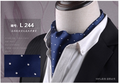 Picture of Men’s Fashionable Ascot Tie – Jacquard Shirt Scarf Neckwear (1 Pc) (L244,Int: One size)