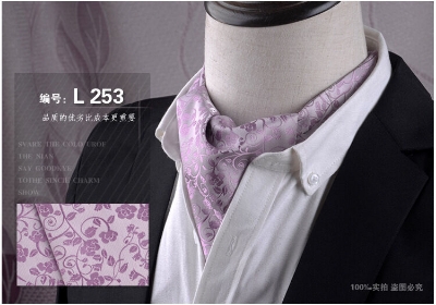Picture of Men’s Fashionable Ascot Tie – Jacquard Shirt Scarf Neckwear (1 Pc) (L-32,Int: One size)