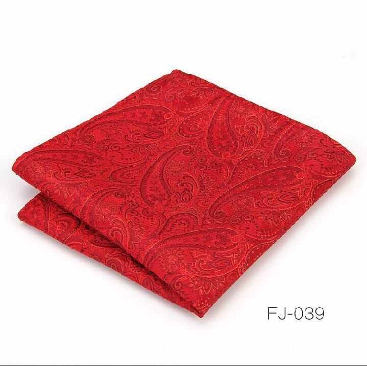 Picture of Men’s Fashionable Ascot Tie – Jacquard Shirt Scarf Neckwear (1 Pc) (LJ-006 Ascot+Pct Sq,Int: One size)