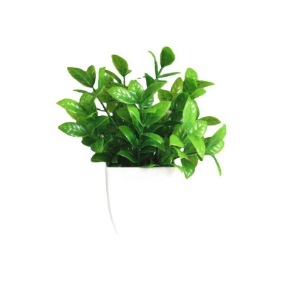 Picture of Artificial  Grass - Table Desk Decoration Plants - Plastic Tree and grass - Artificial Green Tree - Cross Jianglong Potted - Green