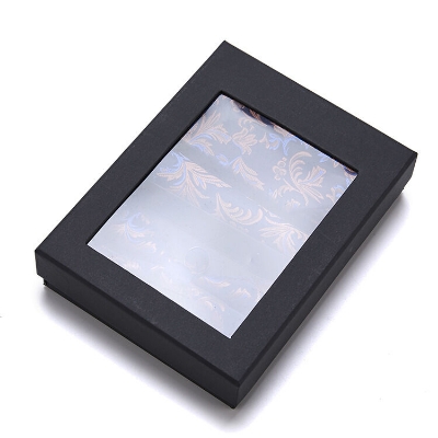 Picture of Men's High-Density Polyester Silk Fabrics Embroidered Tie Box 4 Item Set (1ps) (WB292,Int: One size)