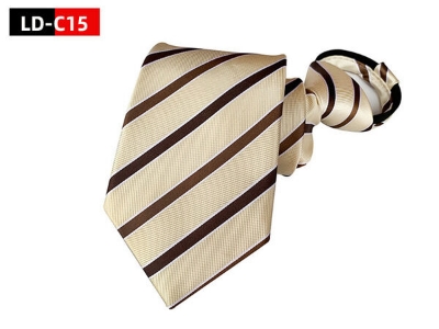 Picture of High Quality Readymade Zipper Multicolor Neck Tie For Men (1p) (LD-C15,Int: One size)