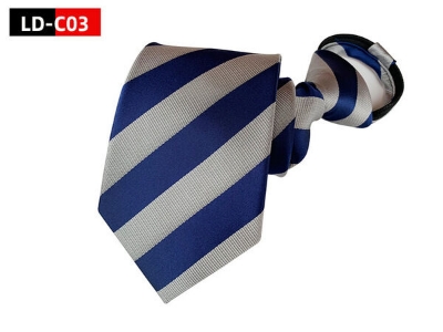 Picture of High Quality Readymade Zipper Multicolor Neck Tie For Men (1p) (LD-C3,Int: One size)