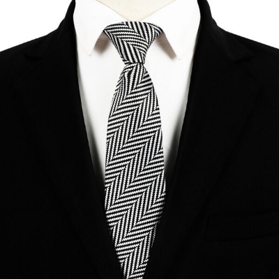 Picture of High Quality Readymade Zipper Multicolor Neck Tie For Men (1p) (YT001,Int: One size)