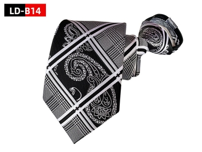 Picture of High Quality Readymade Zipper Multicolor Neck Tie For Men (1p) (LD-B14,Int: One size)