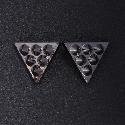 Picture of Punk Retro Style Collar Clipper Collar Pin Pair Jet Shirt Decoration Product (Rivet)