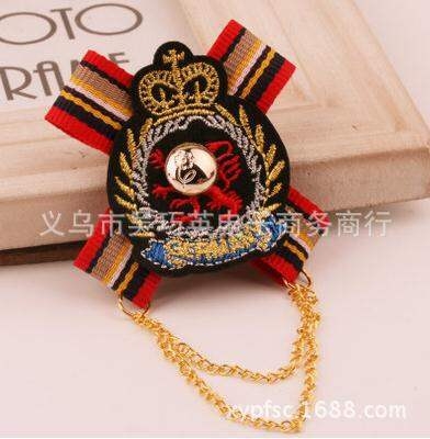 Picture of Cloth Badge Brooch Pin For Men & Women Fashion Suit Accessories (Design 7)