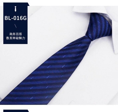 Picture of Readymade Zipper Multicolor Formal Tie for Men – Easy Wear Neck Tie (47 x 7 cm, 1 Pc) (BL-0016G,Int: One size)