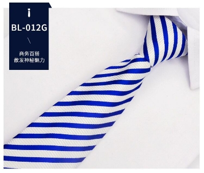 Picture of Readymade Zipper Multicolor Formal Tie for Men – Easy Wear Neck Tie (47 x 7 cm, 1 Pc) (BL-0012G,Int: One size)