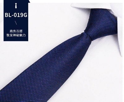 Picture of Readymade Zipper Multicolor Formal Tie for Men – Easy Wear Neck Tie (47 x 7 cm, 1 Pc) (BL-0019G,Int: One size)