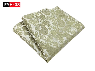 Picture of Men's Luxury Polyester Yarn Handkerchief Paisley Suit Pocket Square 25*25cm (1 PS) (FYH-08,Int: One size)