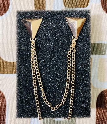 Picture of Collar Chain Brooch For Men & Women Fashion Accessories (Gold)