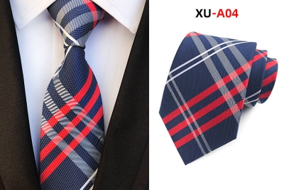 Picture of Burb*rry Check Pattern Neck Tie For Men (1 PS) With Box (XU-A04,Int: One size)