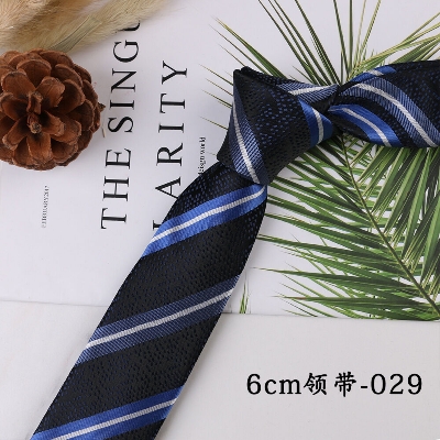 Picture of High Grade Casual Slim Neck Tie For Men 6cm (1Ps) With Box (Design-029,Int: One size)