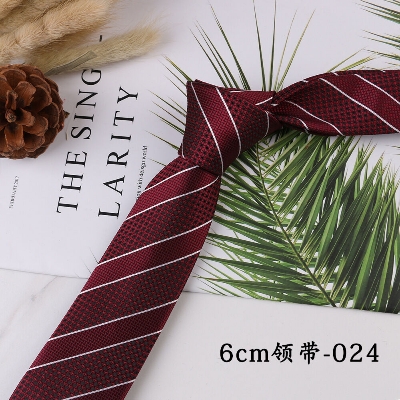 Picture of High Grade Casual Slim Neck Tie For Men 6cm (1Ps) With Box (Design- 24,Int: One size)