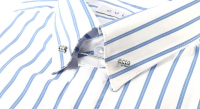 Picture of Round Head Shirt Collar Bar For Men Shirt Fashion Accessories (1ps) (Silver)